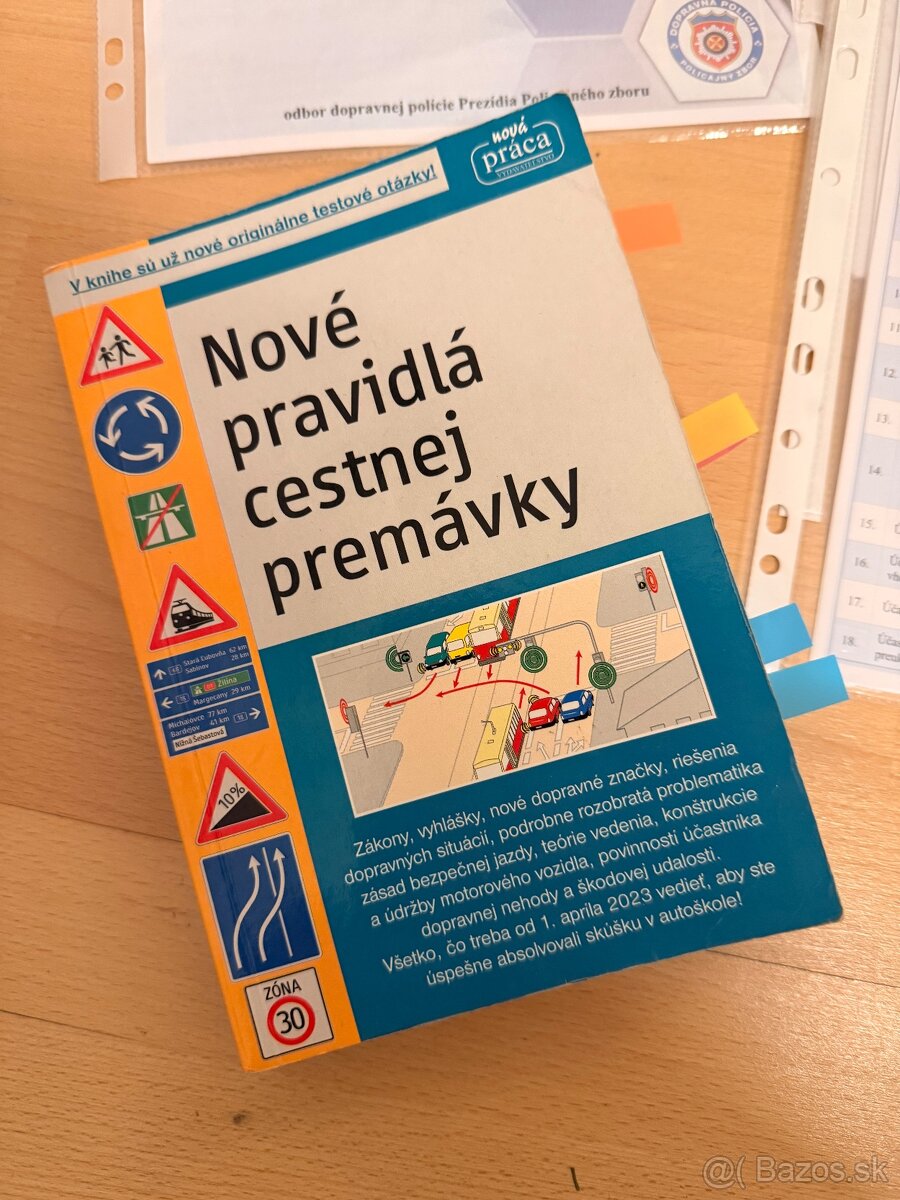 Nové pravidlá cestnej premávky platné od 1.1.2023+ Testy - 2