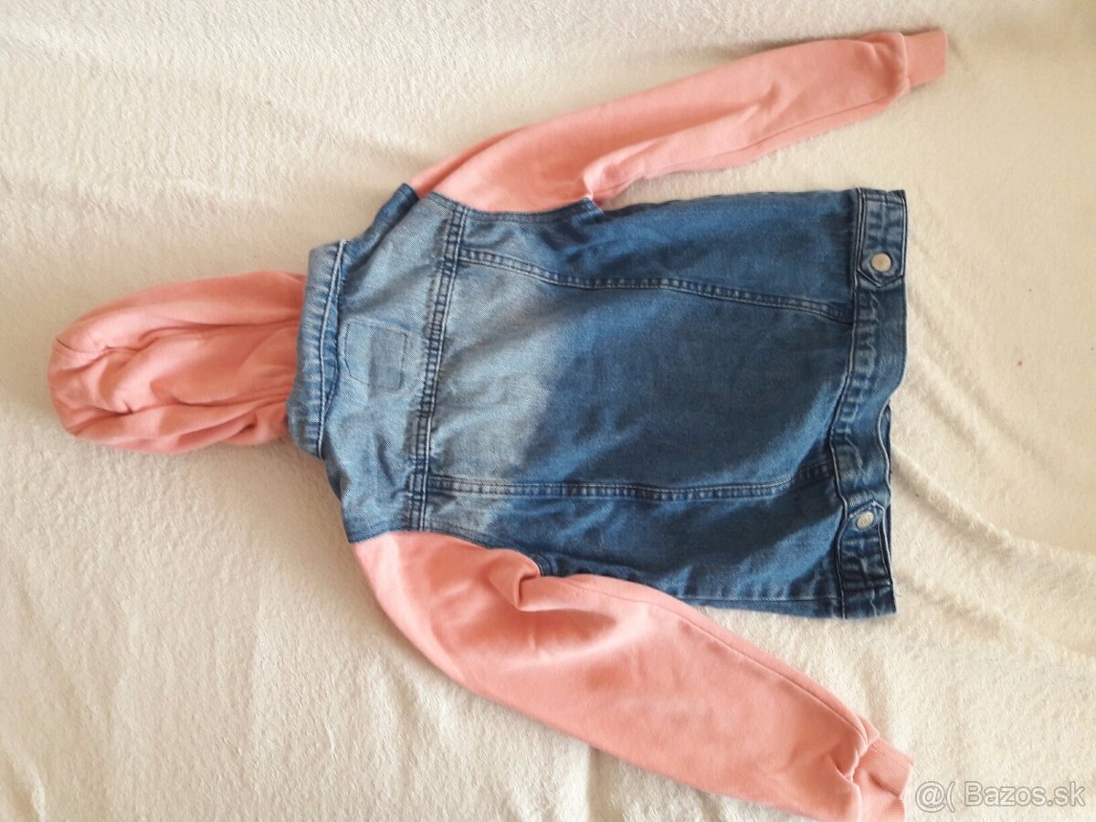 Detská riflová bunda v.134 - 2