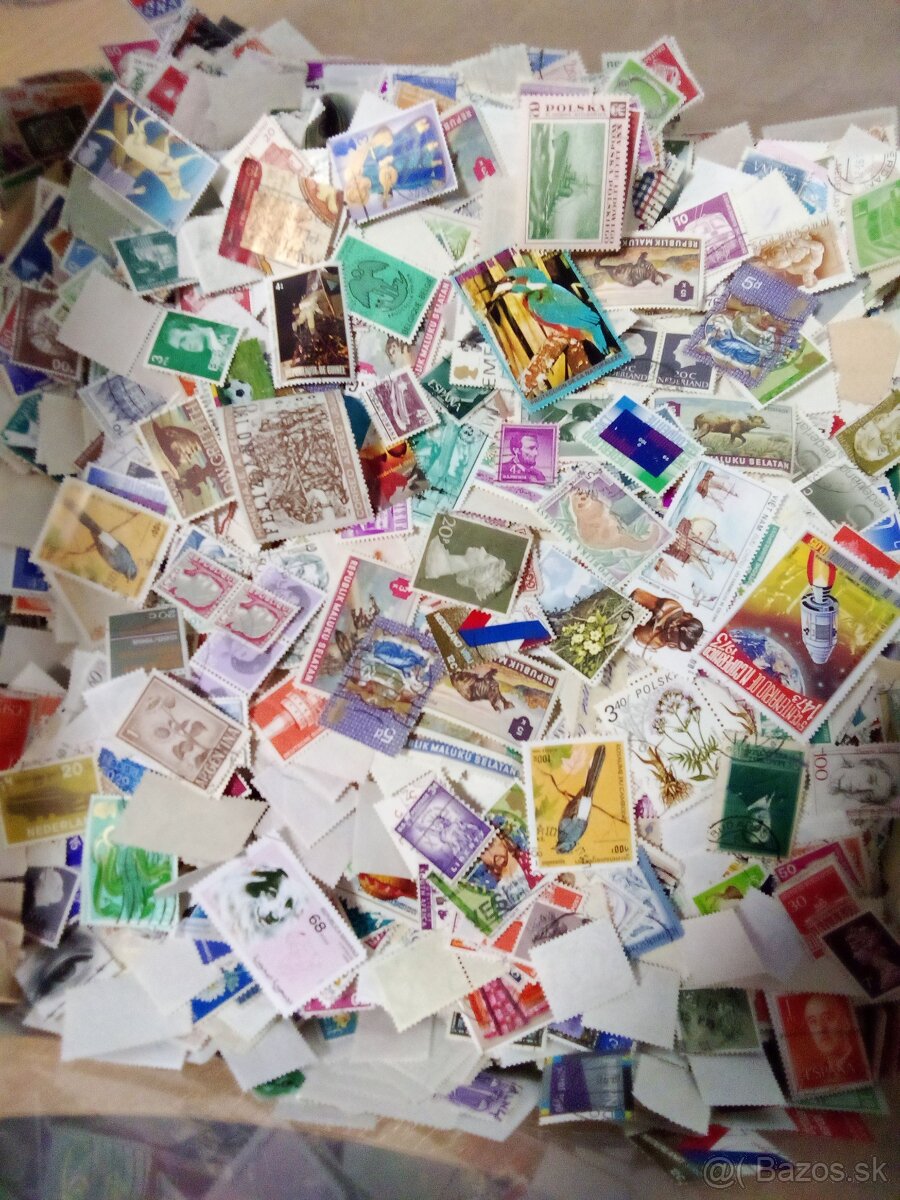 poštové známky 100 g - 2