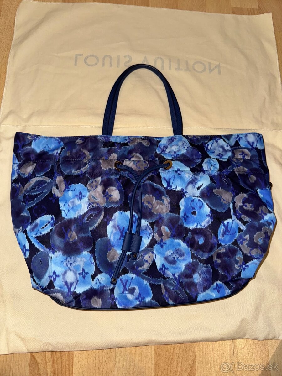 👜 Predám Louis Vuitton Grand Blue Monogram Ikat Noefull MM - 2