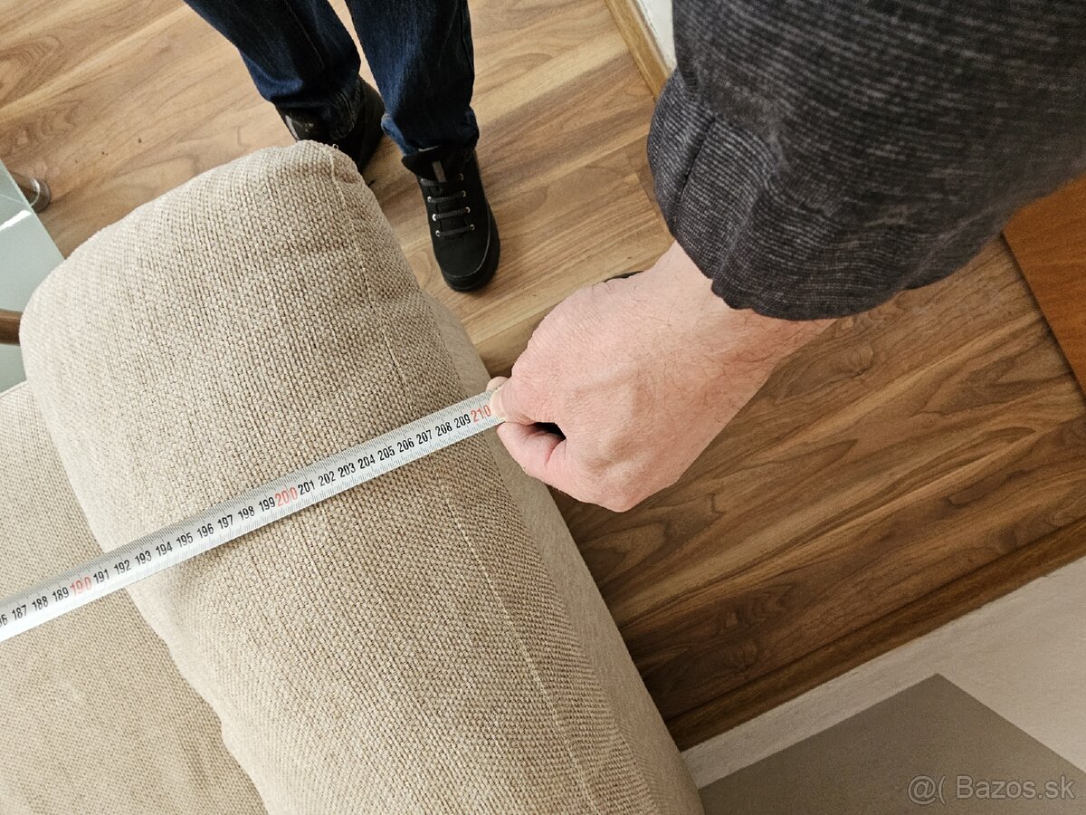 Gauč, stolík taburetka - 2