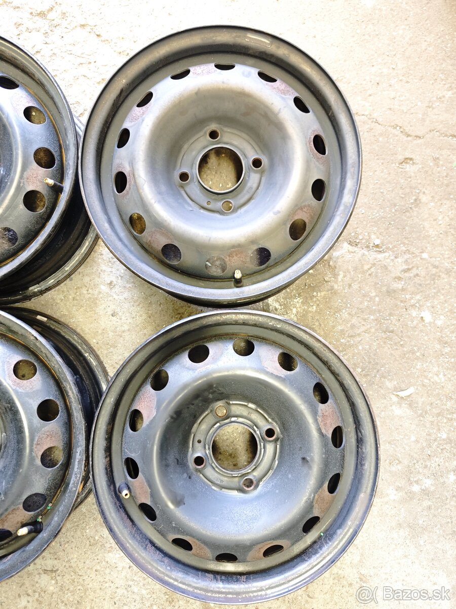 R14, 4x108 plechové disky - 2