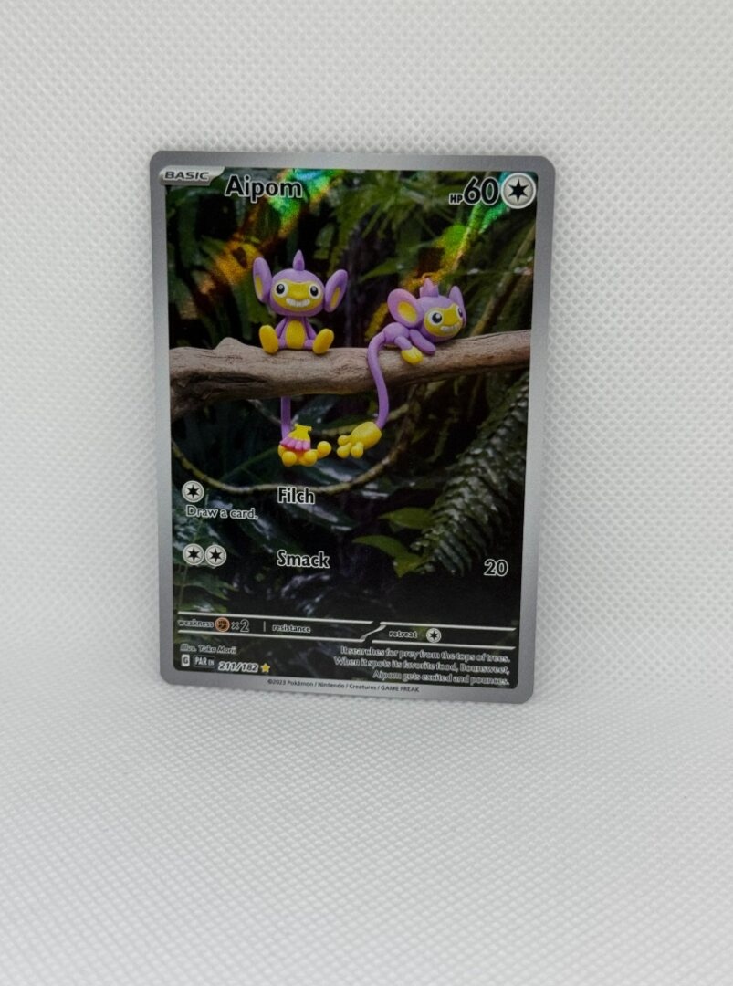 Pokémon karta Aipom 211/182 – EX – ORIGINÁL - 2