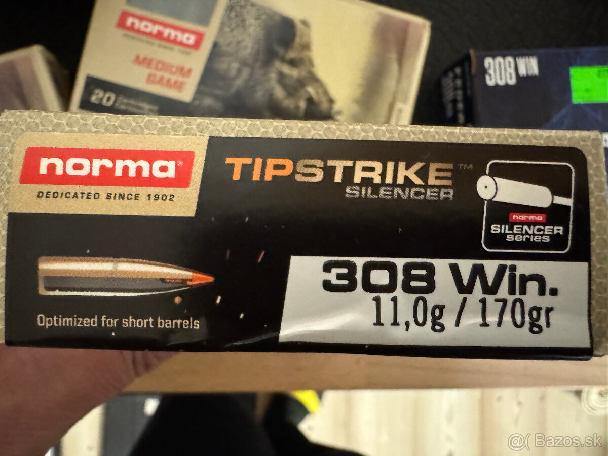 Nábojnice Norma Bondstrike .308win - 2