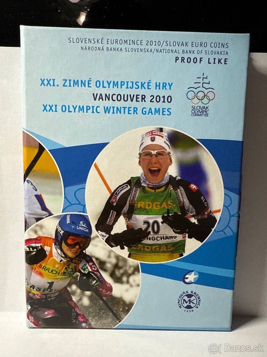 Sada mincí ZOH 2010 proof - 2