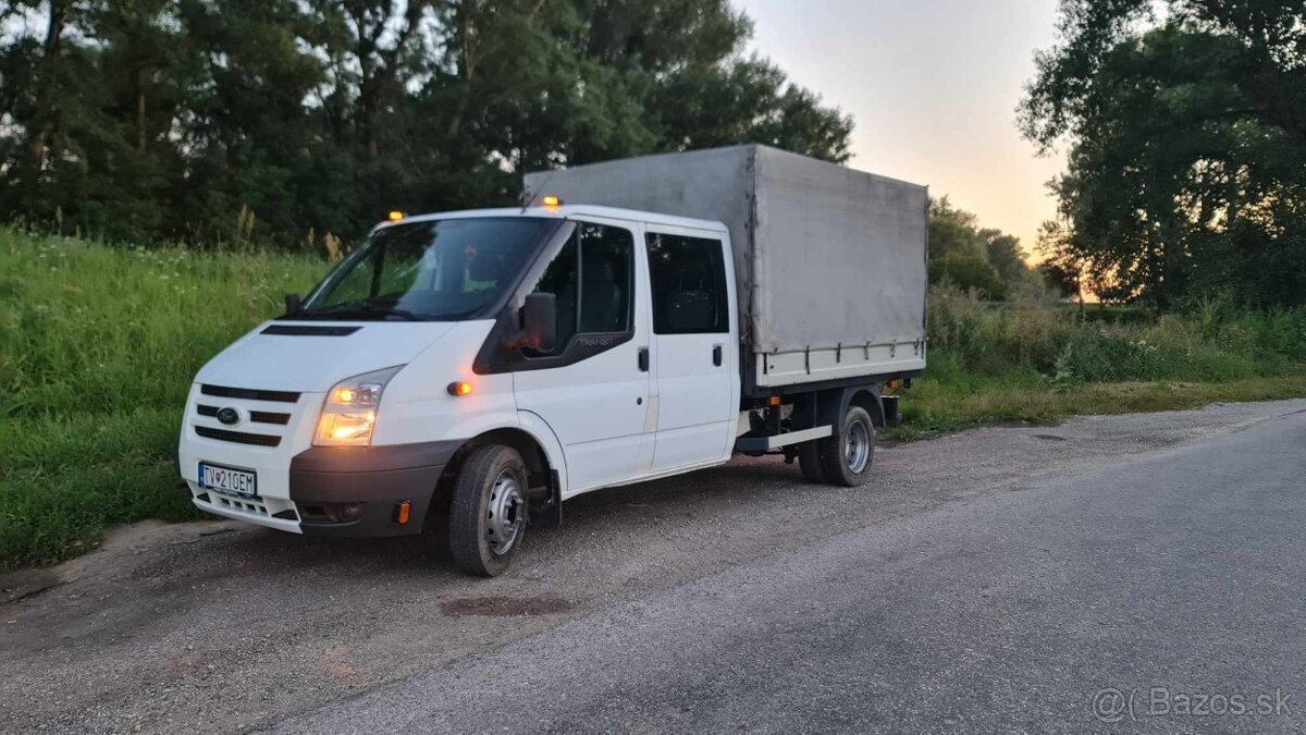 Ford Transit 2.4 Valník (doka) 7miestny - 2
