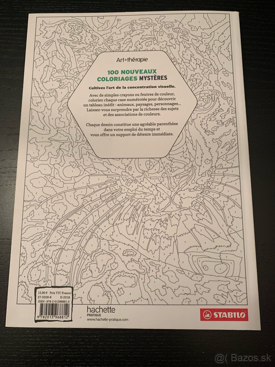 Omalovánka/Vyfarbovanie podľa čísiel Mysteres - 2