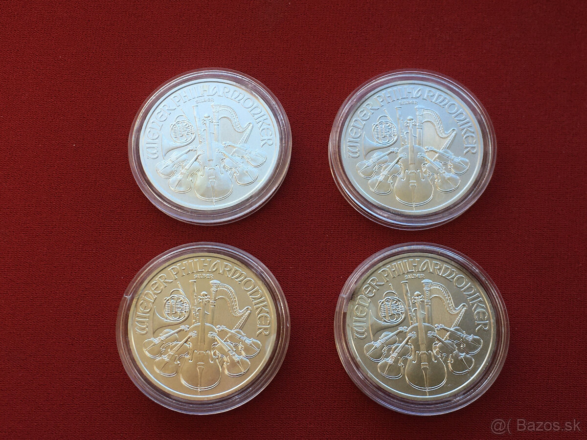 1 oz investičné striebro Wiener Philharmoniker - 2