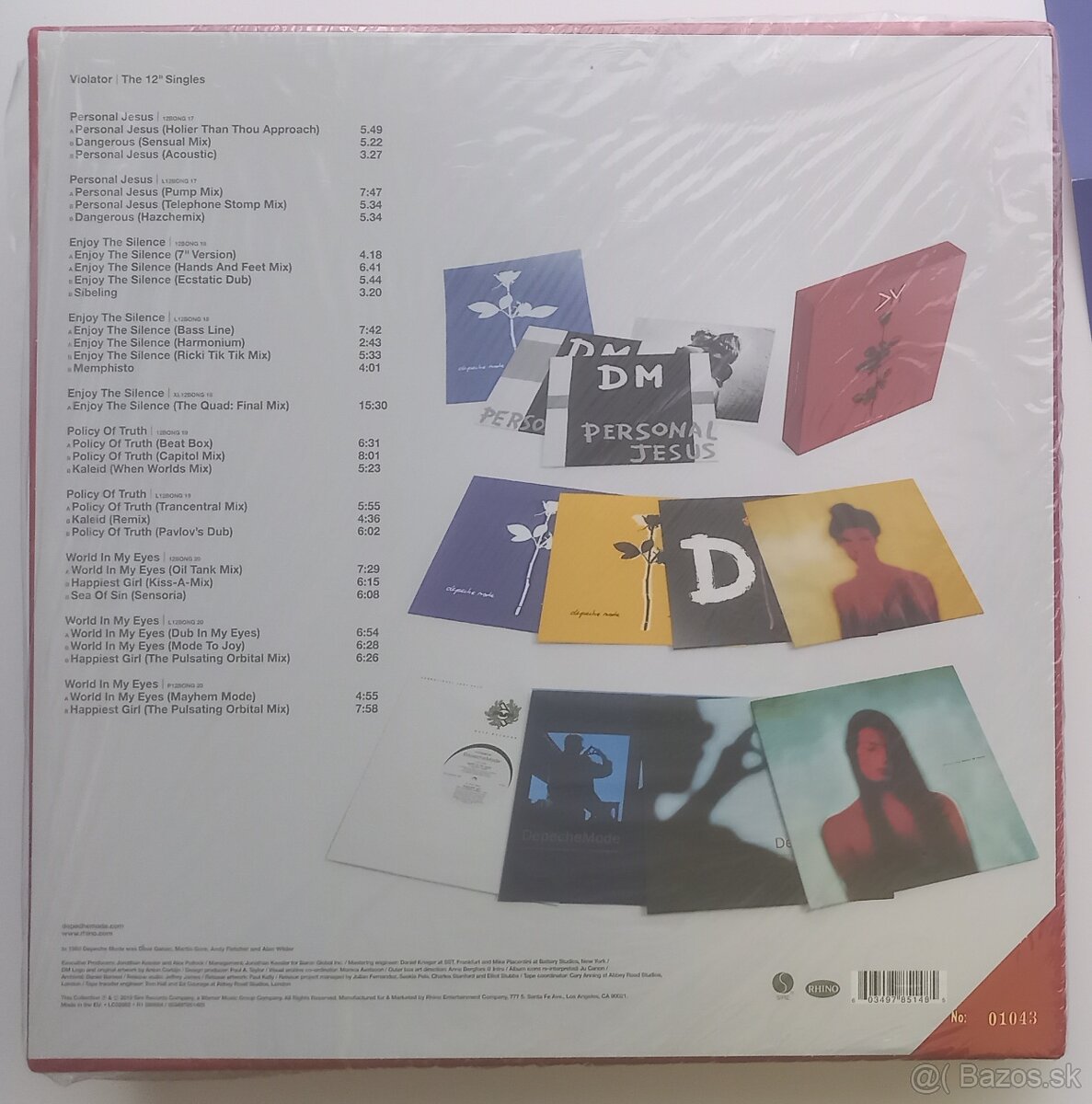Depeche Mode US 10 x 12" Violator Box - 2