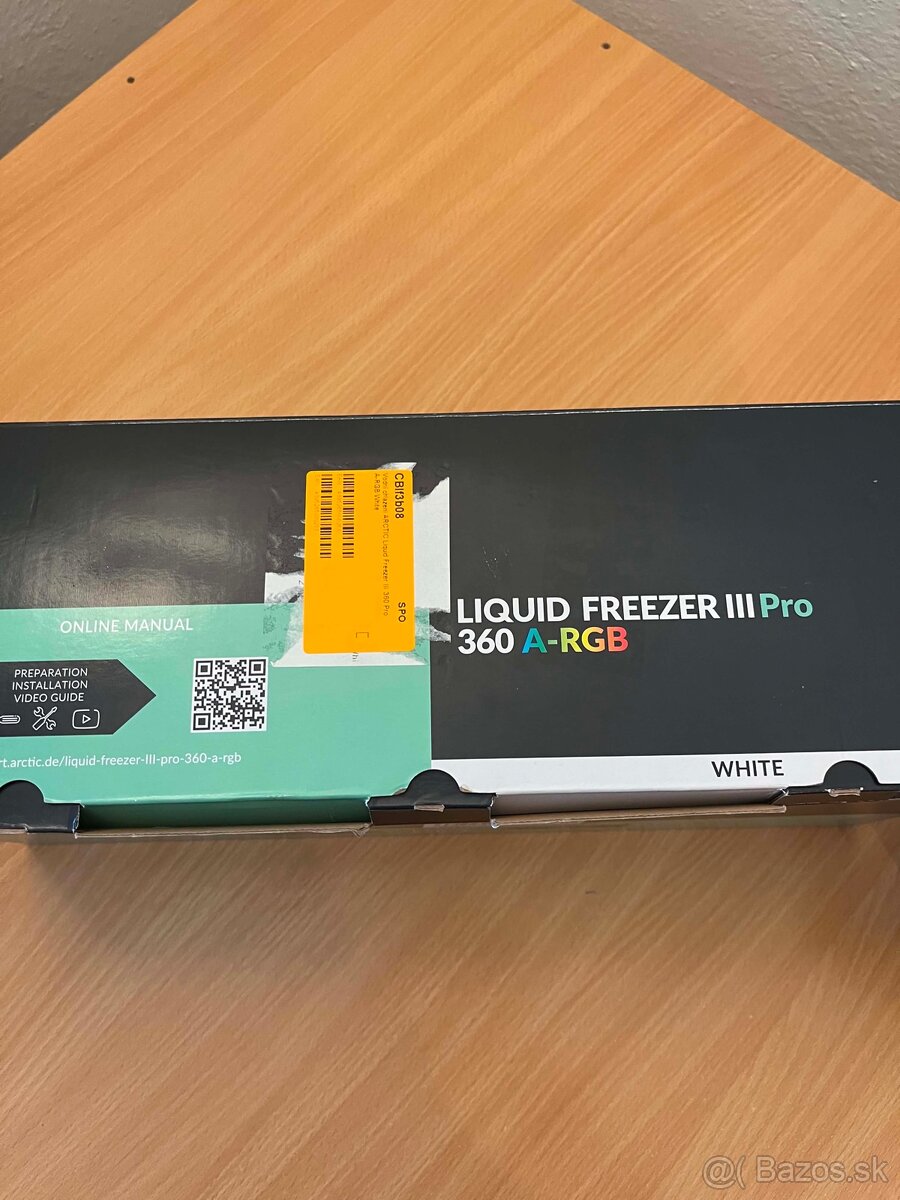 ARCTIC Liquid Freezer III Pro 360 A-RGB White – NOVÝ - 2