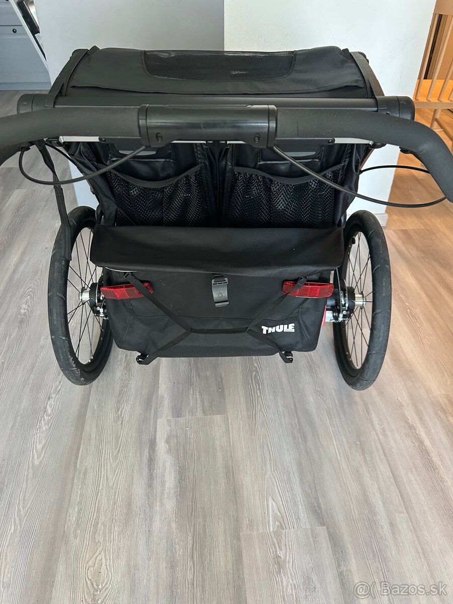 Thule chariot sport 2 + bezecky set - 2