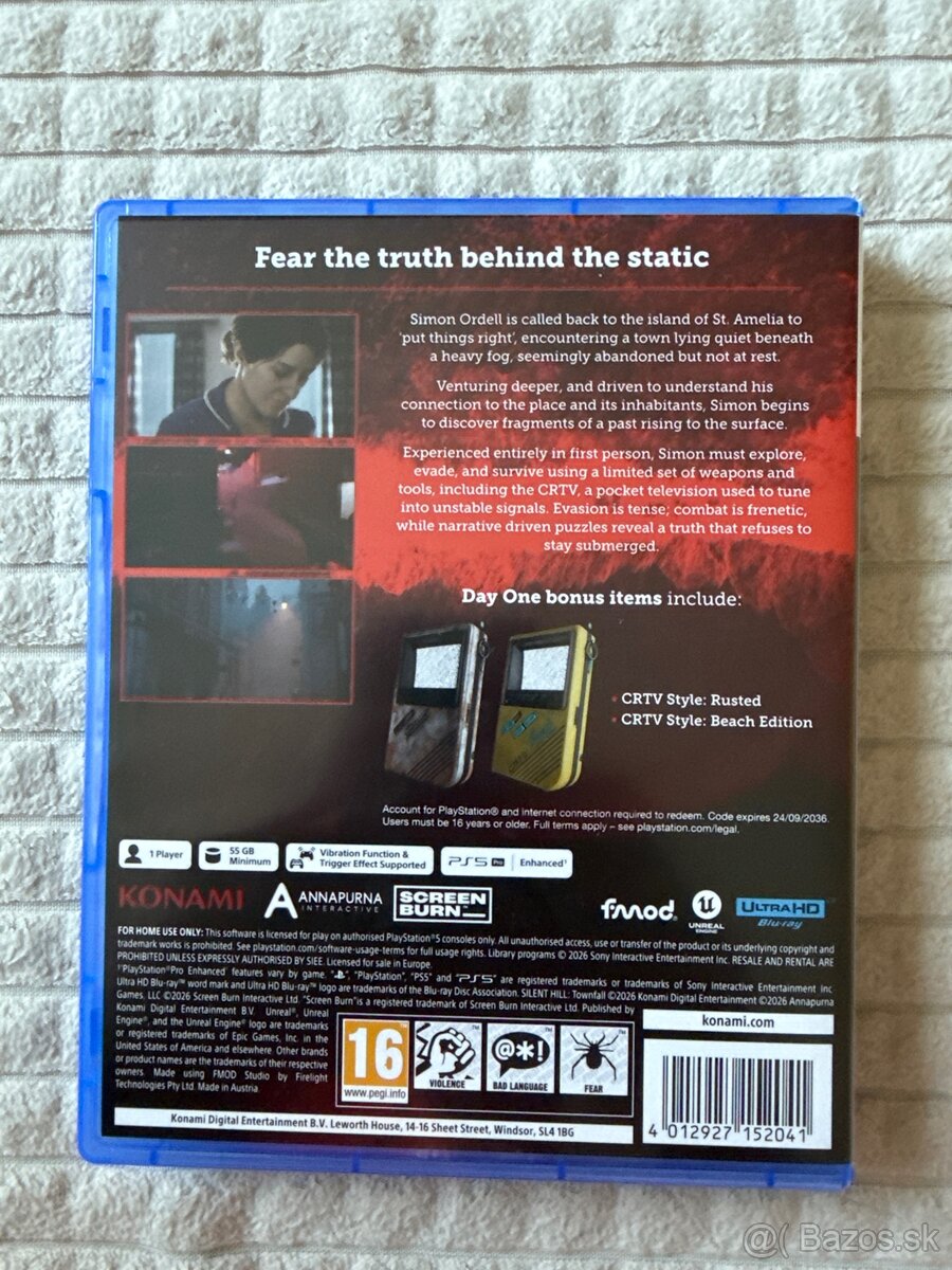Silent Hill Townfall PS5 - 2