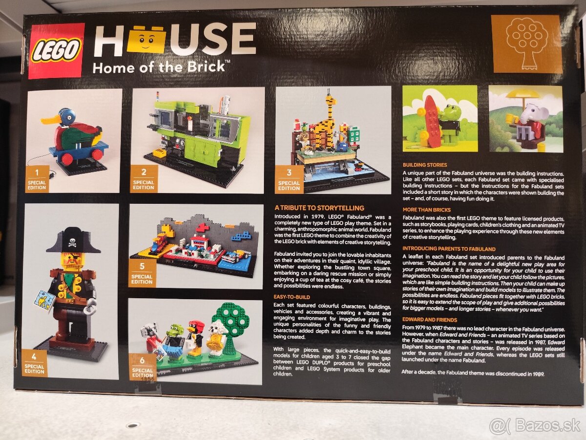 Predám nové a nerozbalené lego 40506 Fabuland Tribute - 2