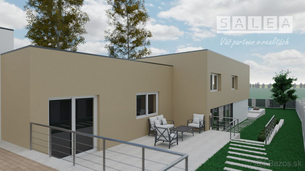 Luxusný dvojgeneračný rodinný dom v obci Zavar 1058 m2 - 2