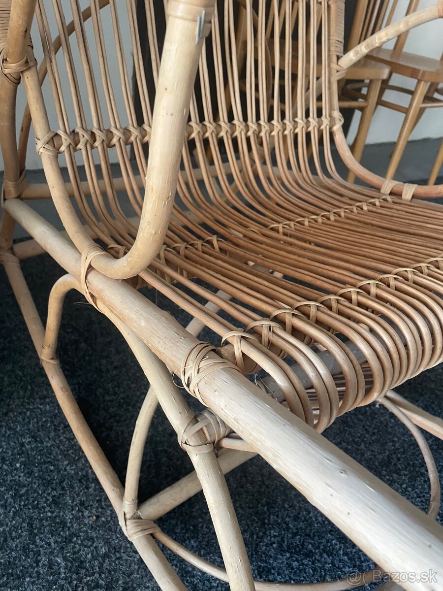 Ratanove hojdacie kreslo - 2