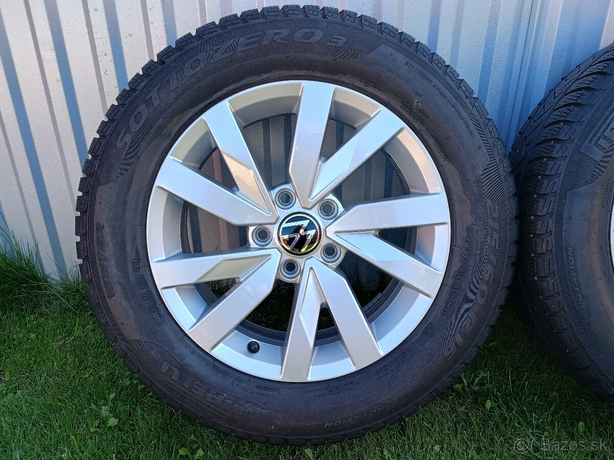 Zimná sada kolies originál VW Passat B8, 5x112 R16 - 2