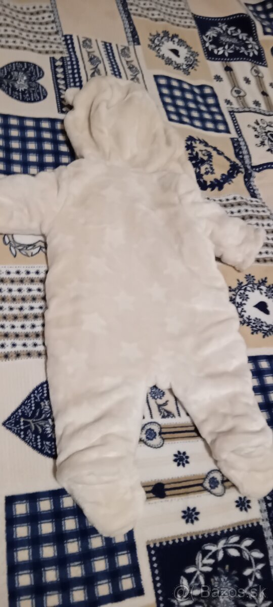 Zimný overal pre bábätko macko - 2