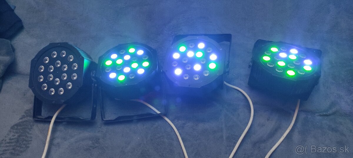 LED par DMX 18x3w - 2