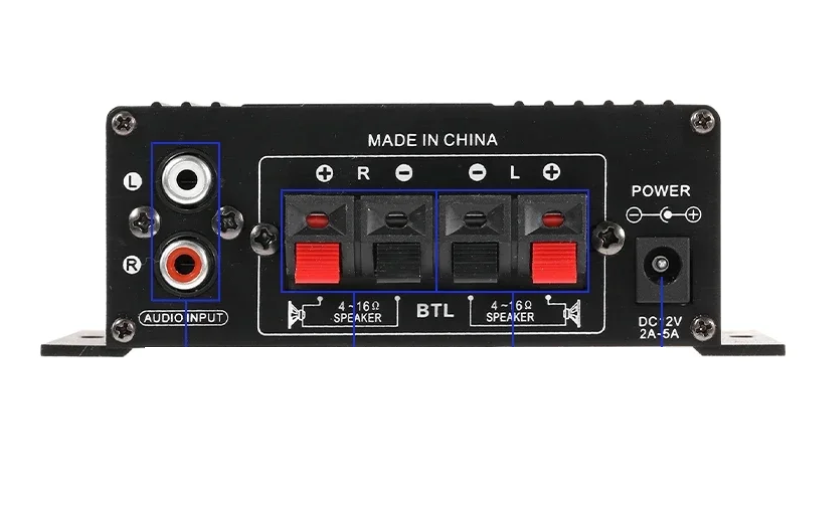 Zosilňovač 2x20W, s adaptérom - 2