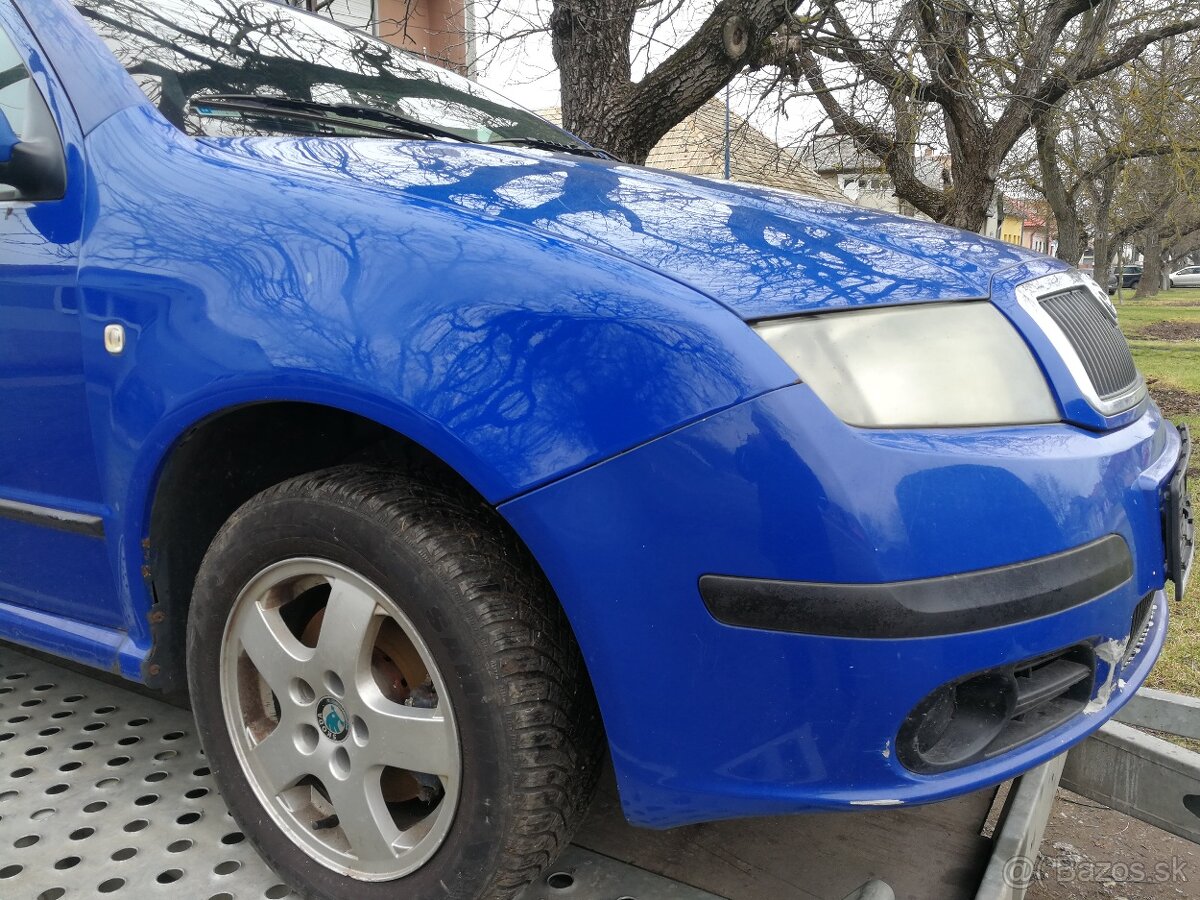 Fabia 1 kombi na diely, bez korózie, modrá - 2