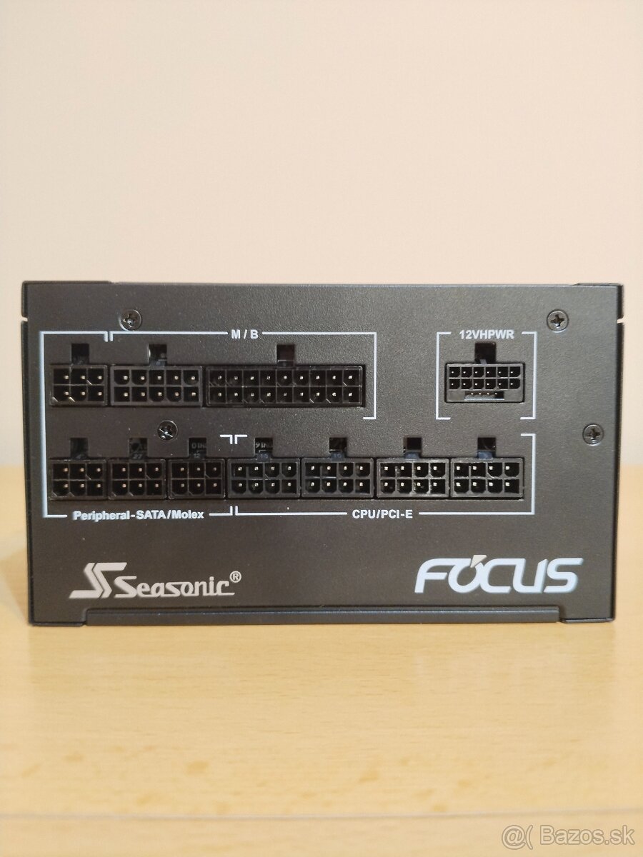 Zdroj Seasonic Focus GX-750W v ZÁRUKE - 2
