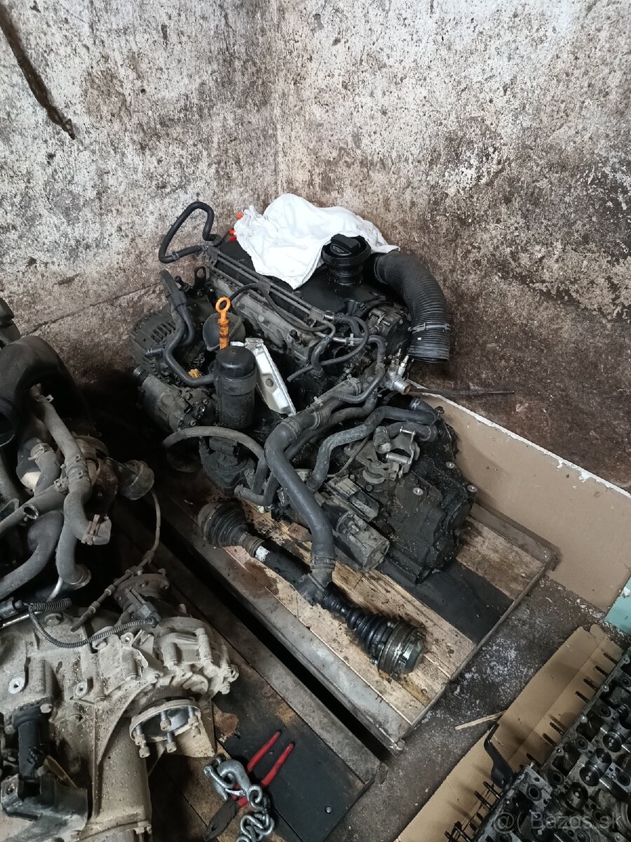 Motor 1.9 tdi 74kw 4x4 octavia 1 - 2