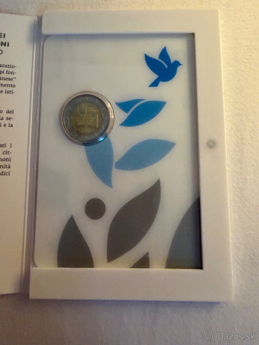 2 eurové mince. - 2