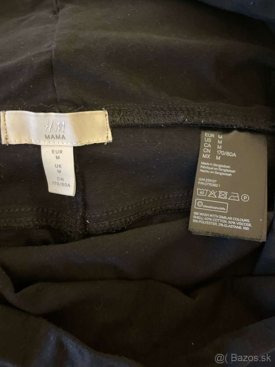 tehotenské nohavice M - 2