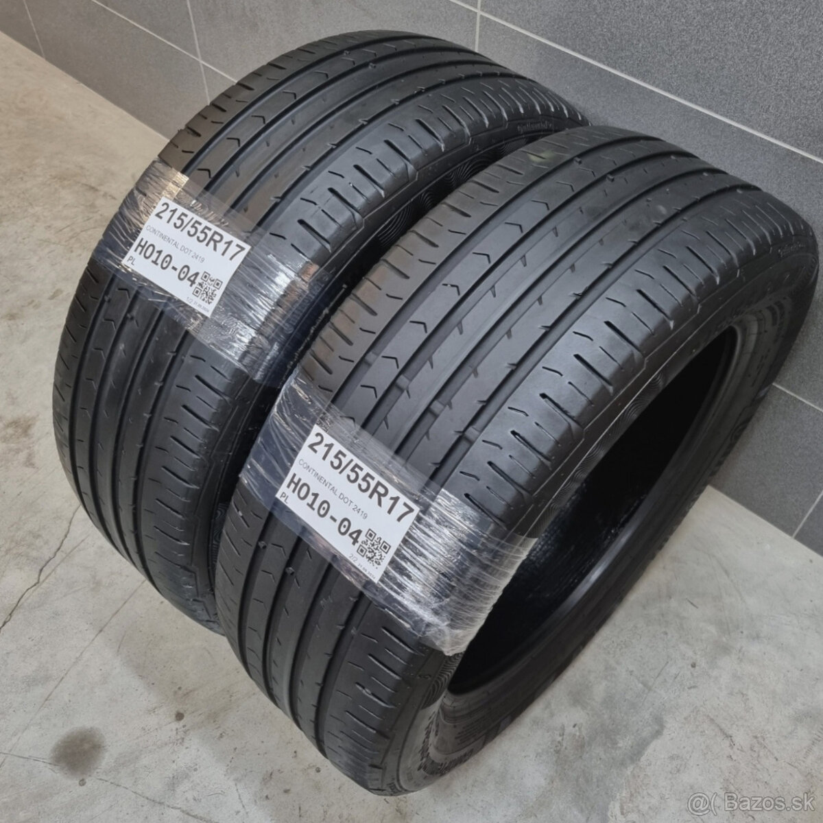 Letné pneumatiky 215/55 R17 CONTINENTAL - 2