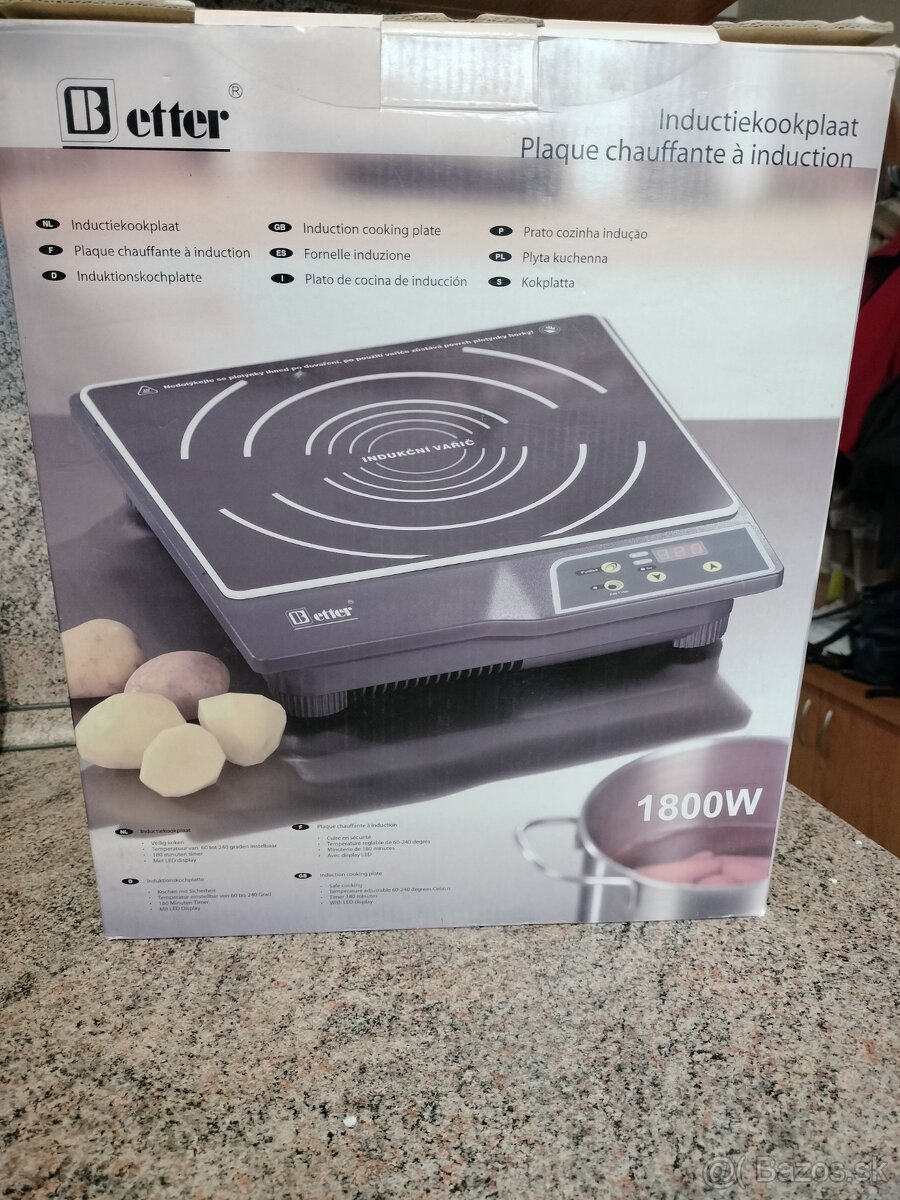 Indukčný varič 1800W - 2