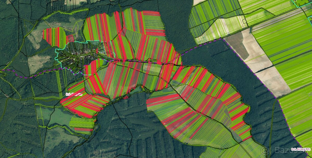 Dražice – 142.000 m2 ORNÁ PÔDA - 2