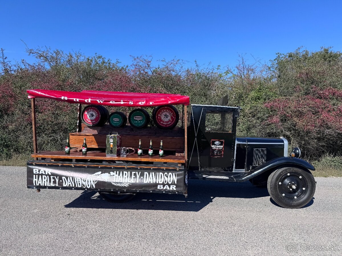 ✅ Chevrolet Truck z roku 1931 s nadstavbou pojazdný BAR - 2