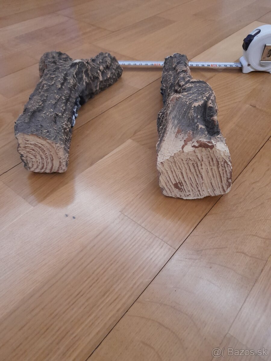 Keramické polienka pre plynový krb - 2