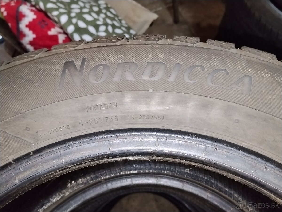 Zimne 195/60 R15 88H, Matador Nordicca, MP 93, 2ks - 2