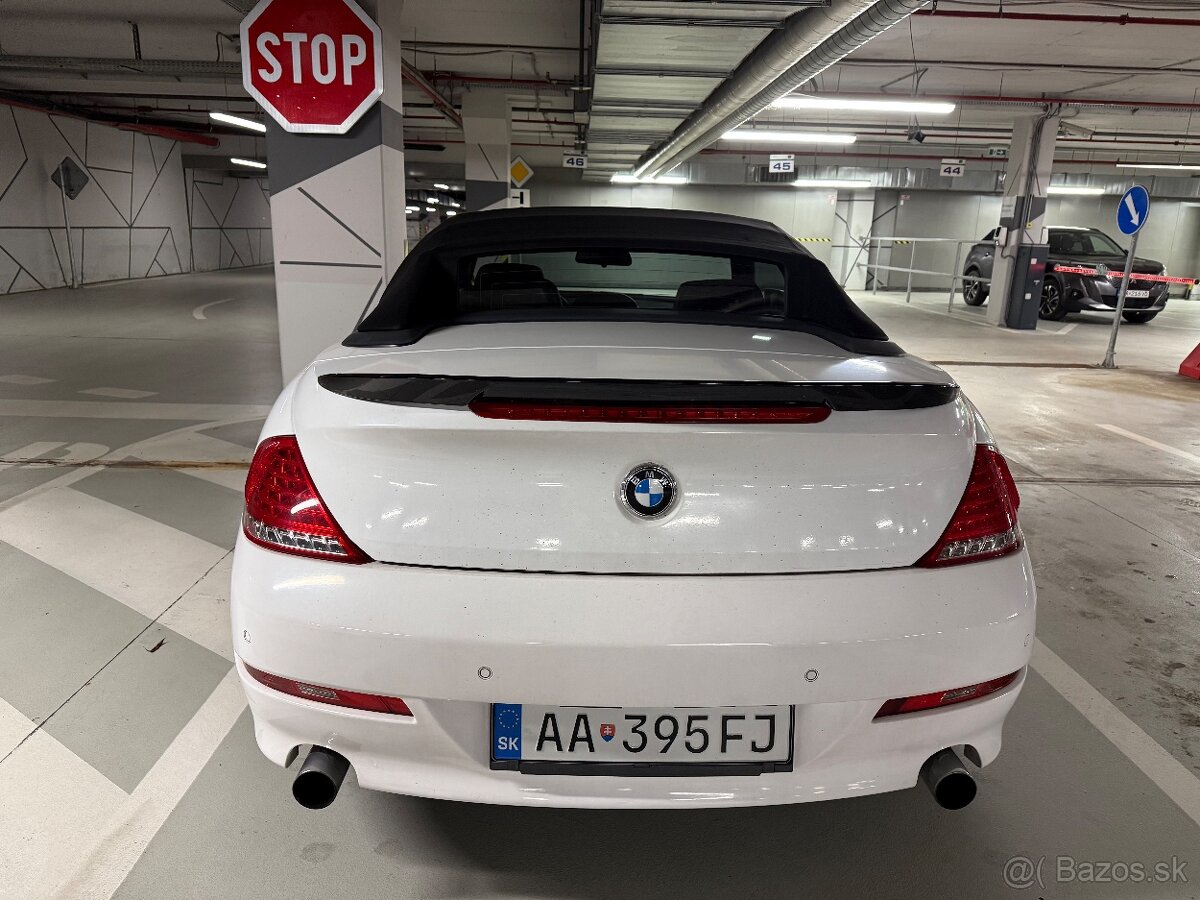 BMW 6 cabrio Zimná znížená cena . - 2