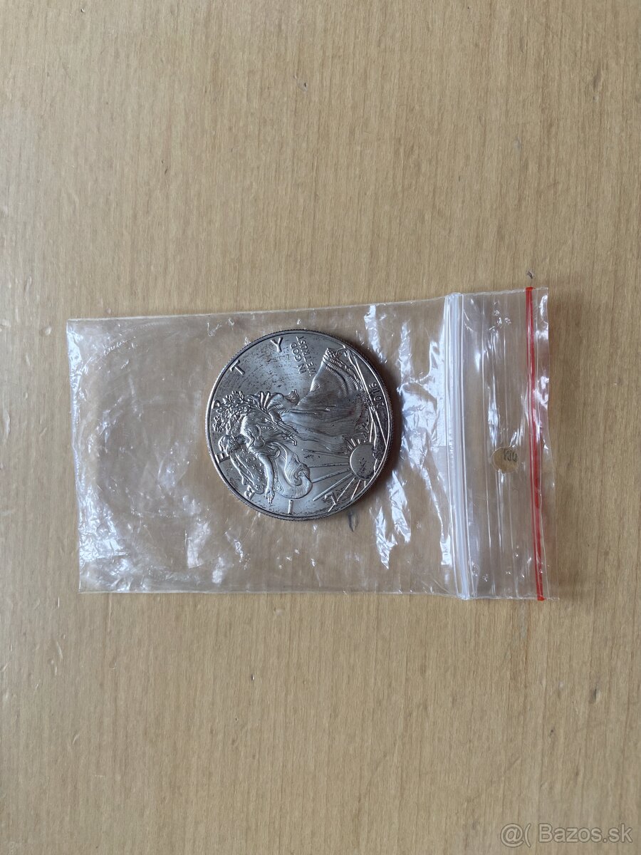 Strieborna minca USA Liberty 1oz 2016 - 2