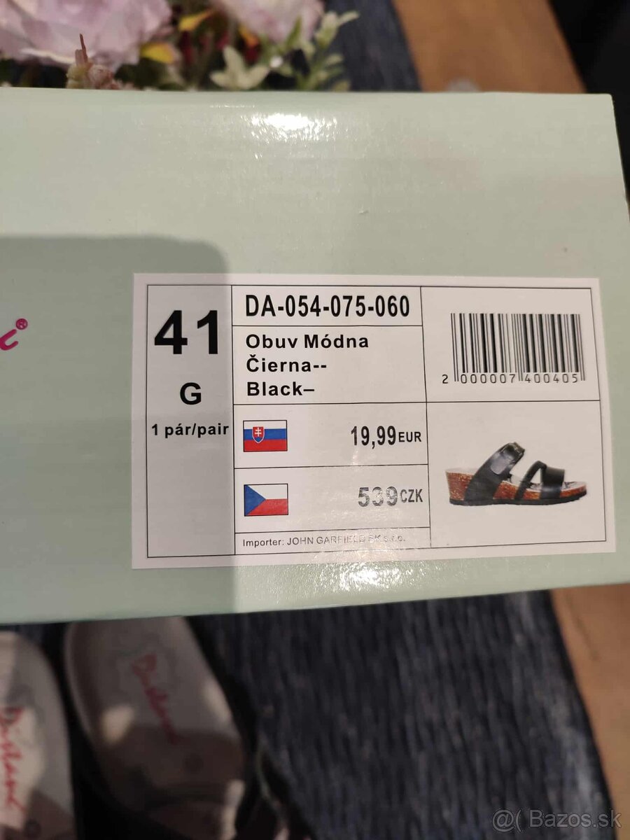 Dámske sandále vel.41 - 2
