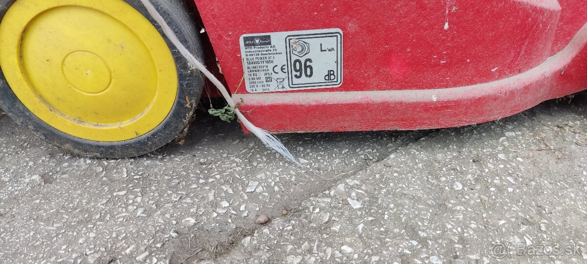 Elektrická kosačka Wolf Garten 650W - 2