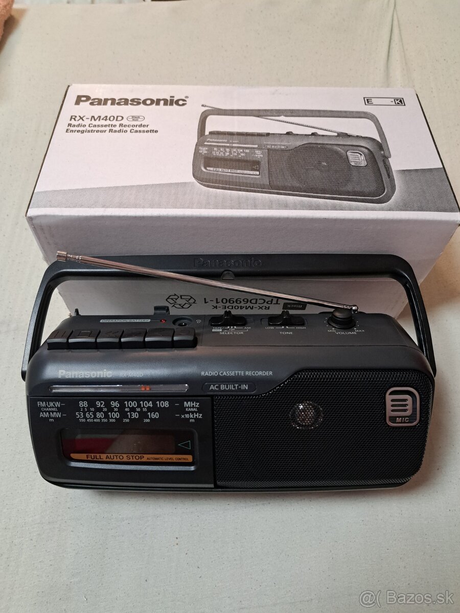 Panasonic rádiomagnetofón - 2