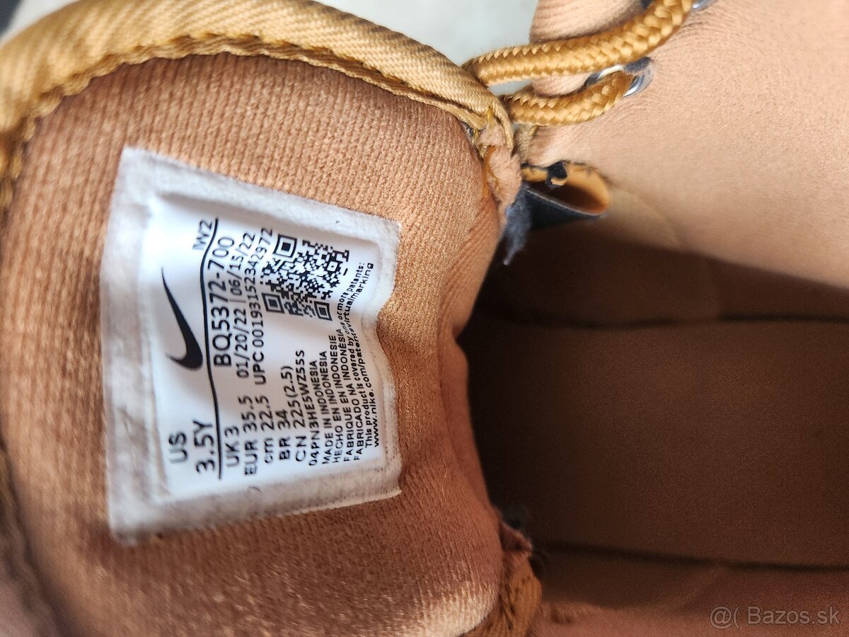 Nike, kožená obuv detská - 2