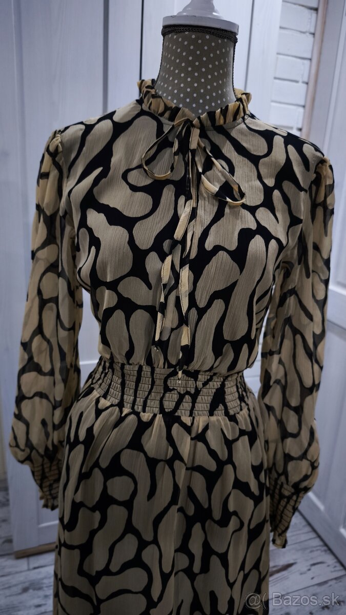 Elegantné midi šaty - 2