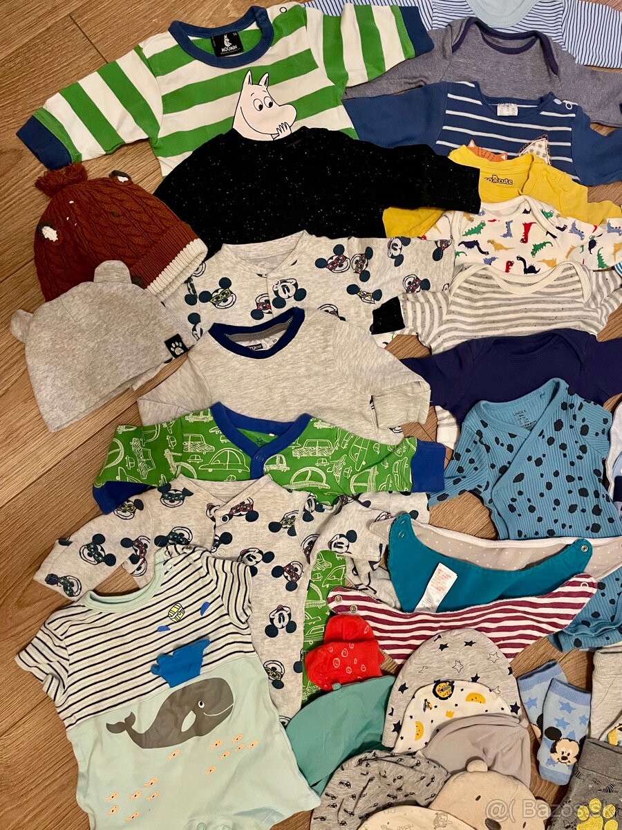 Chlapčenské oblečenie 0-3 m - 2