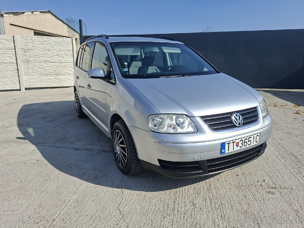 Predám vw touran 1,9TDI 74kw - 2