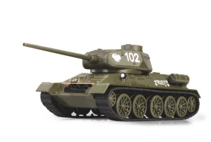 Tank T34 1:43 zelený - 2