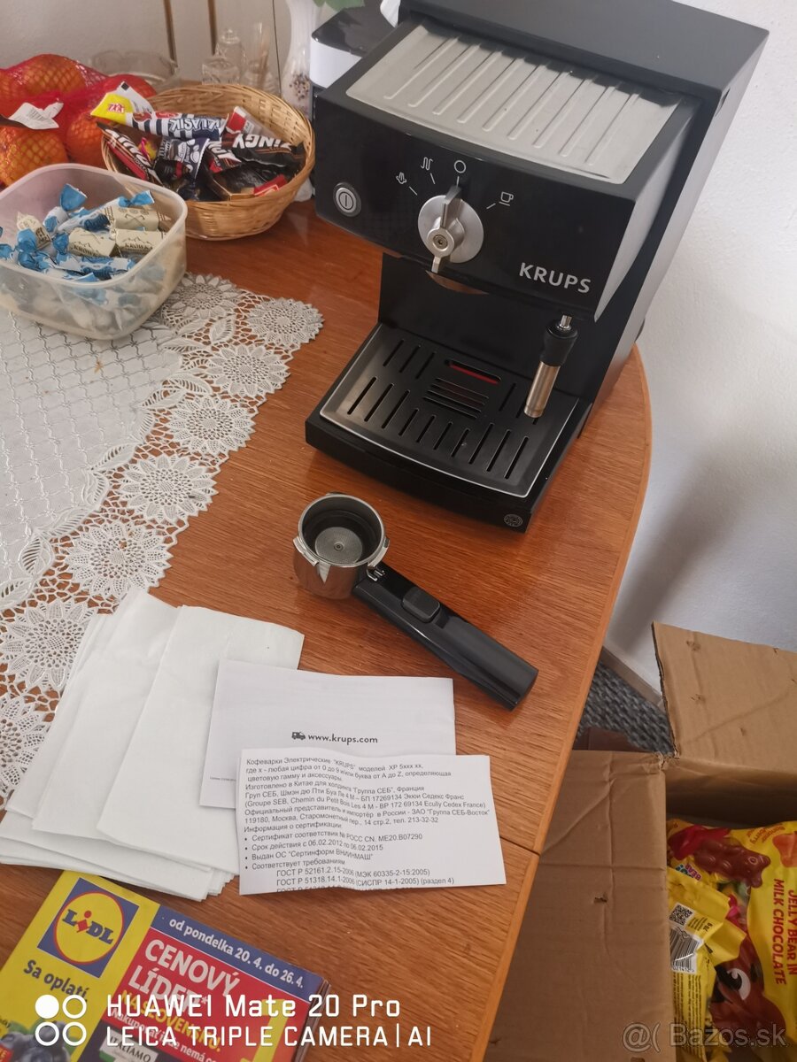 Predam nový pákový kavovar Krups - 2