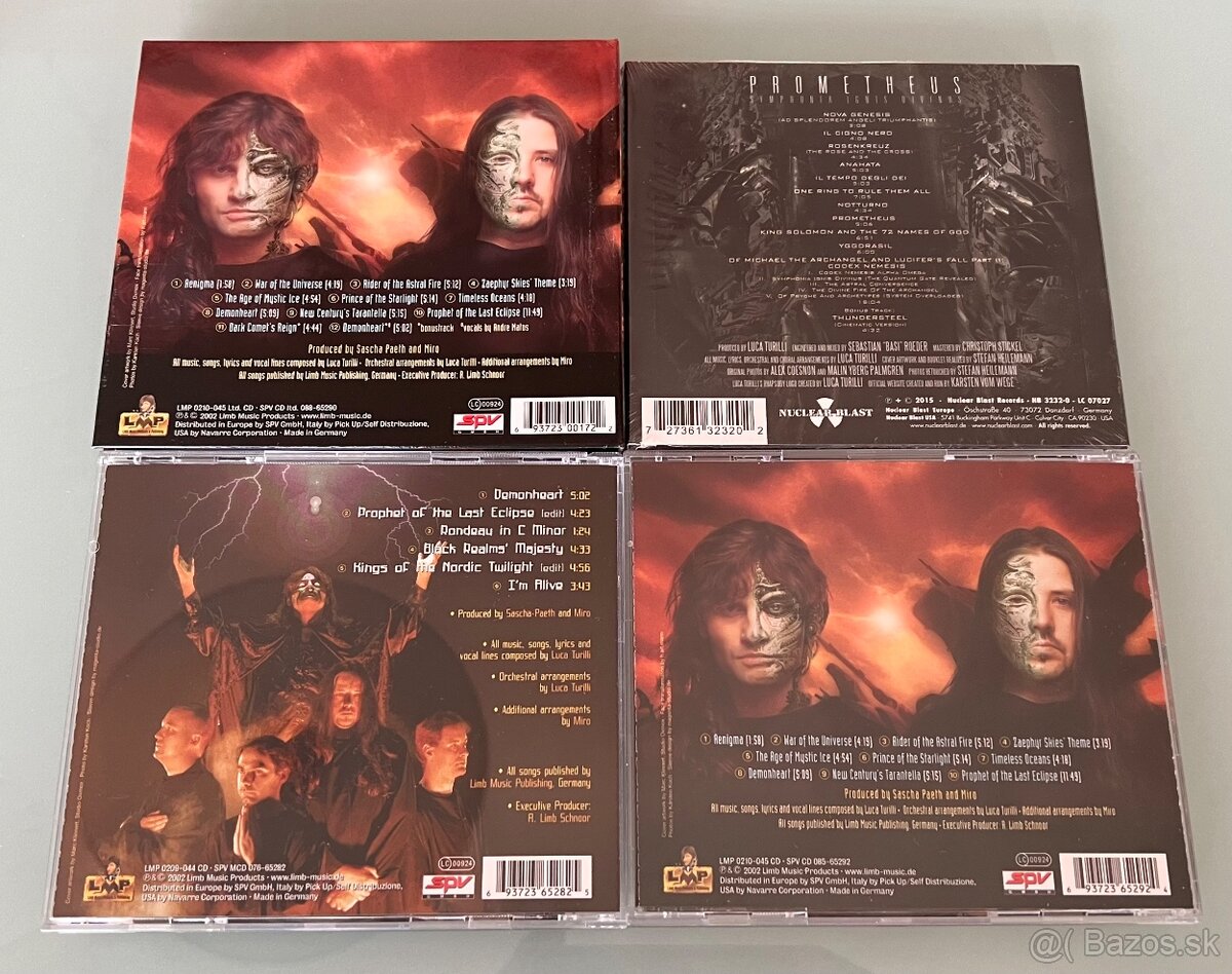 Luca Turilli 5xCD - 2