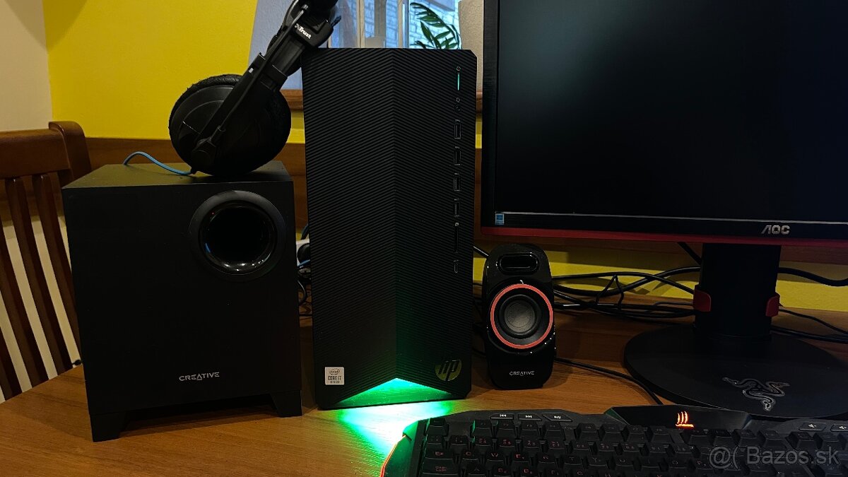 HP i7-10700, RTX 2060 SUPER 8GB, 32 GB RAM + 2× monitor - 2