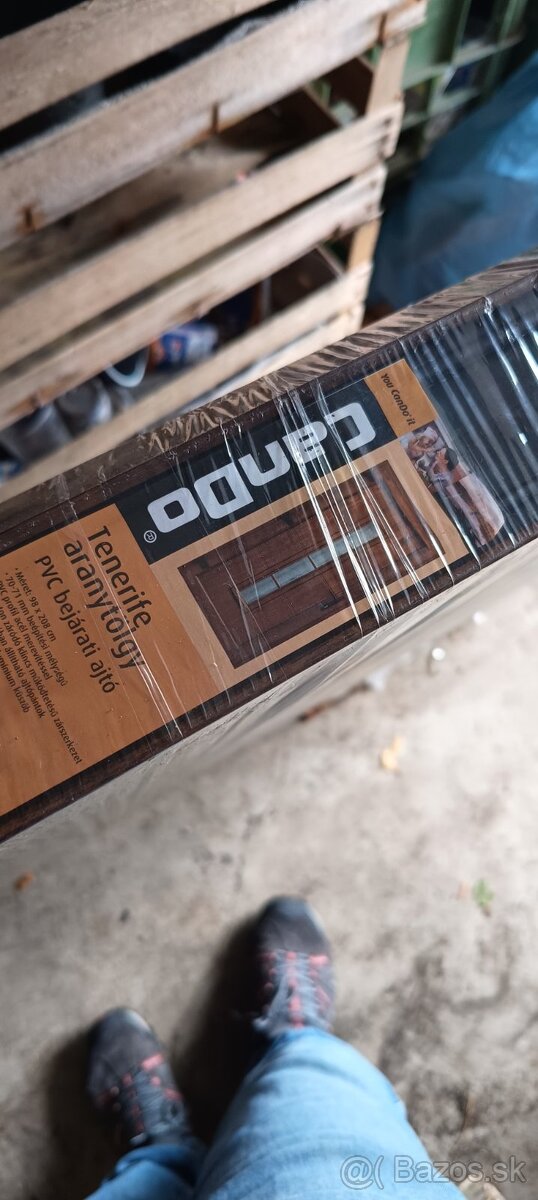 Vchodové plastové dvere, lave - 2