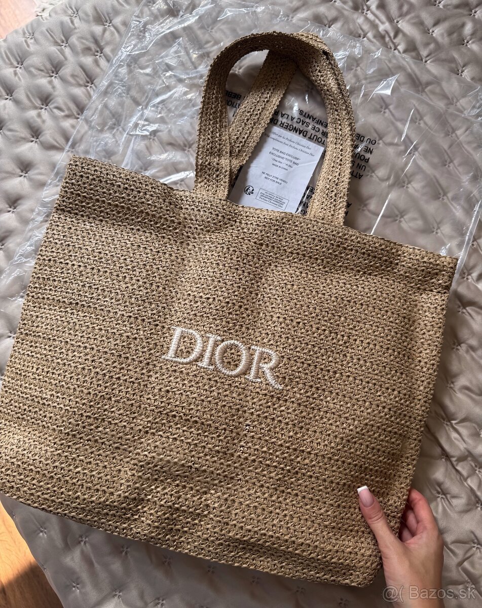 DIOR Raffia Tote Bag - 2