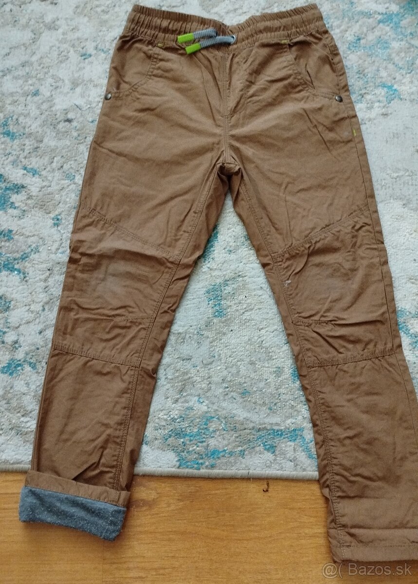 Chlapčenské zateplené nohavice - 2